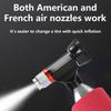 Road Bike CO2 Inflator Head Bike Inflation Valves Head Replacement Inflation Nozzle Bike Fast Inflation Accessories