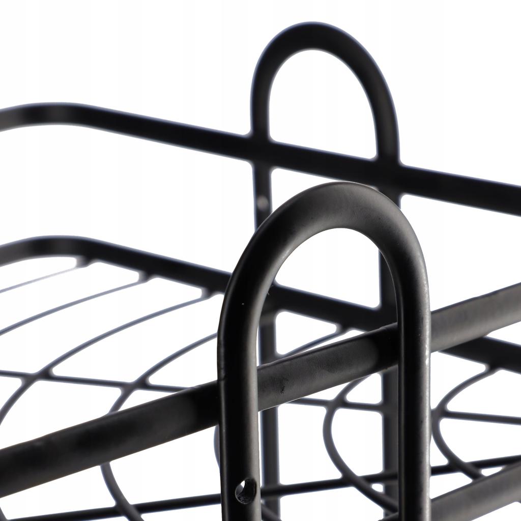 KADAX Eckregal Wandmontage Badezimmer Schwarz