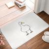 1pc, JIT Anti-Slip Duck Doormat, Rectangular Polyester Bath Mat, Lightweight Woven Entryway Rug for Hallway, Machine Washable