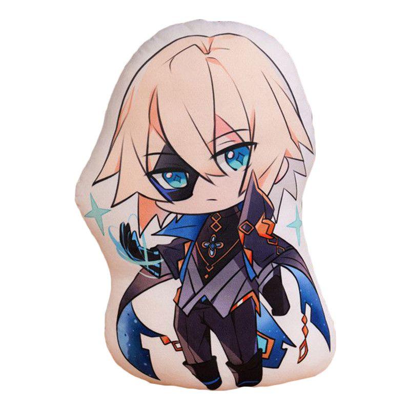 Genshin Plush Impact Toy Pillow Stuffed Zhongli Hutao Venti Xiao Klee Paimon