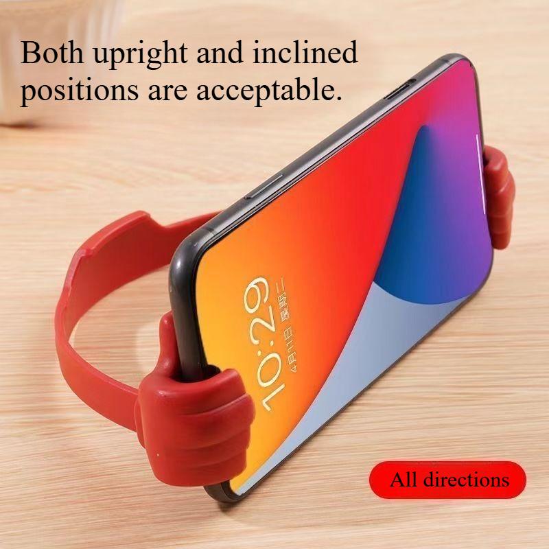 1PC Thumb Mobile Phone Holder Bedside Tablet Amazon Cute Creative Lazy Desktop Mobile Phone Holder Adjustable