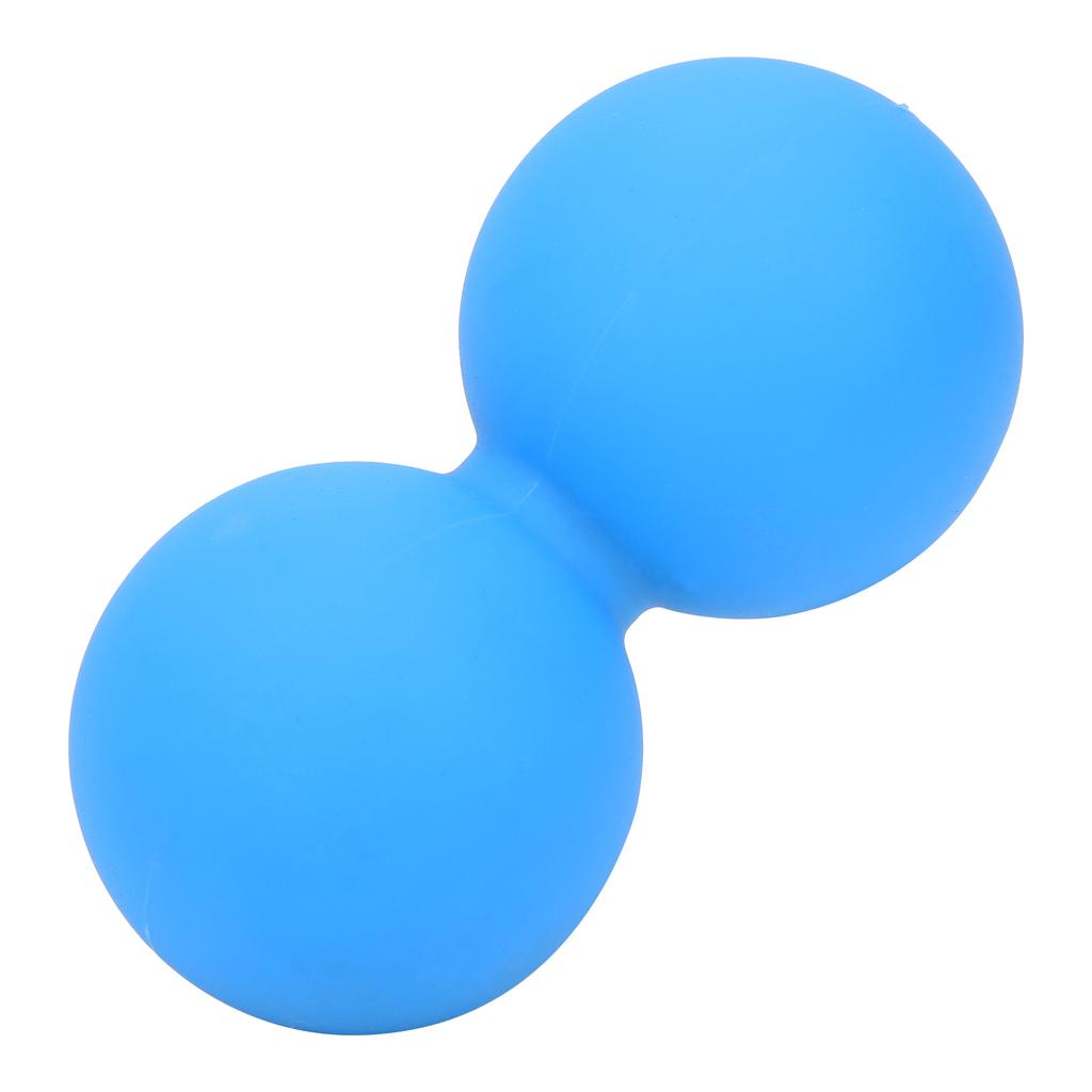 Silica Gel Exercise Peanut Ball Yoga Gym Fitness Body Relax Massage Ball Relieve PainBlue