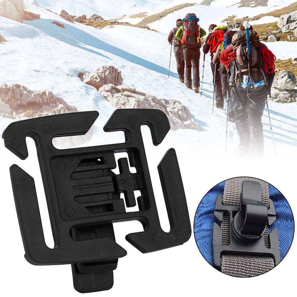 10 Pcs Adjustable Drink Tube Clip Rotatable Outdoor Backpack Buckle Backpack Accessories