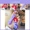 Charming Silicone Cartoon Keychain Adorable Circus-themed Key Accessory Cute Gift Idea