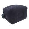 Foot Rest Pillow Inflatable Two Layer Single Air Valve PVC Flocking Portable Reducing Fatigue