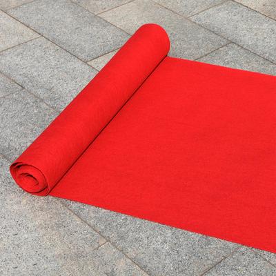 Red Carpet Aisle Runner 1 Meter Wide 19.7 Ft Walkway Wedding Rug Practical for Birthday