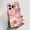 Printed Phone Case For DooGee N55/N55 Plus/N55 Pro Funda Capa Soft Silicone Black Shell Cover Cute Flower Cartoon Casing Coque
