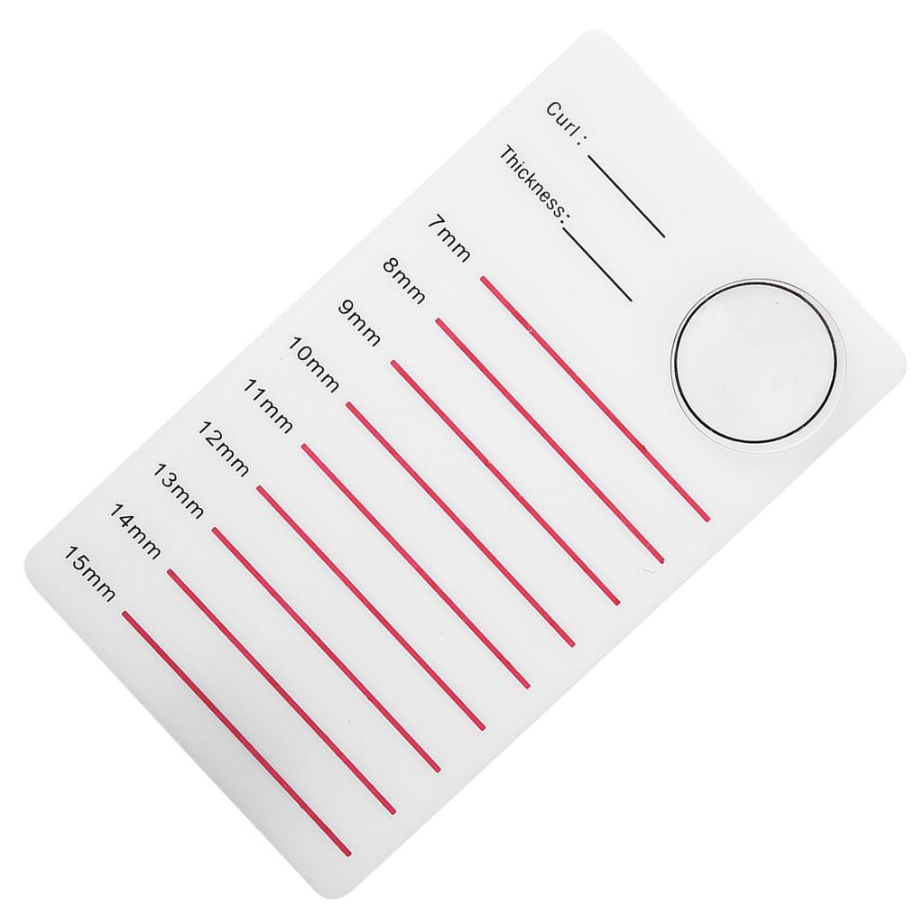 Oversized Grafting Eyelashes Stand Palette Eyelashes Extension Holder Silicone Pad Makeup Tool