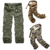 מכנסי מטען לגברים Regular Fit al Pants עם כיסים רבים מכותנה מכנסי טיולים ספורט ספורט