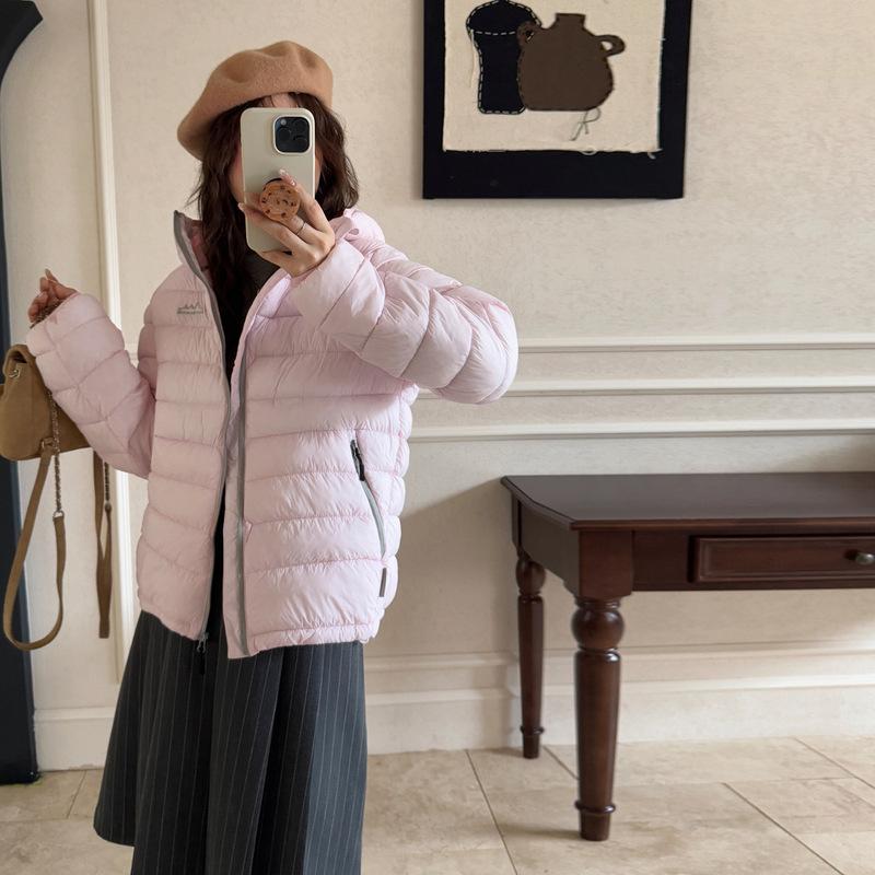 Lightweight Short Hooded Quilted Warm Cotton-padded Jacket