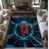 Manchester United Geprint Flanellen Vloerkleed Niet-Glijdend Zacht Polyester Vloerkleed Binnen Decoratie Mat voor Slaapkamer Woonkamer Bank
