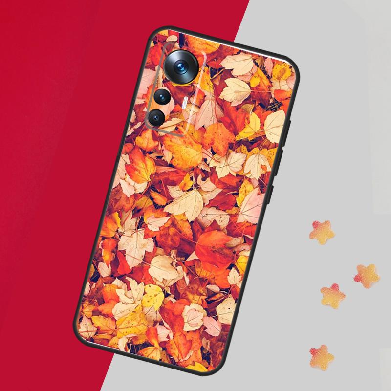 Höstlöv För POCO X5 X3 Pro M5 M5s F4 X4 F3 F5 Fodral För Xiaomi 13 13T Pro 12 Lite 12X 11T 12T 14 Pro