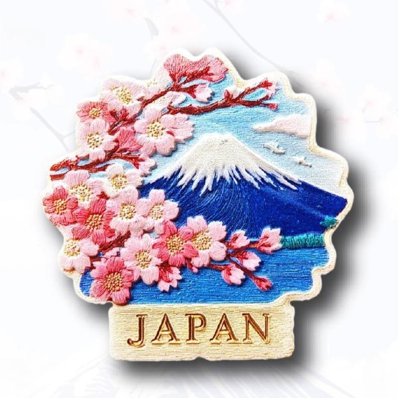 Japan Refrigerator Magnets Tokyo Travel Souvenirs Mount Fuji Hokkaido Sapporo Fridge Stickers Birthday Gifts