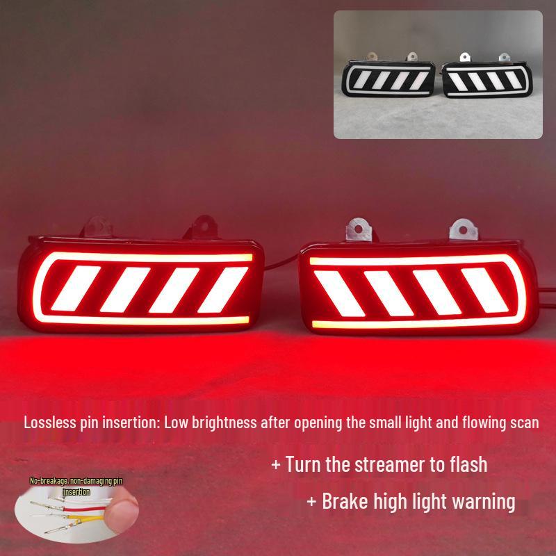 Sequential LED Turn Signal & Brake Light for 15-16 Honda CRV Rear Bumper Reflector Modification