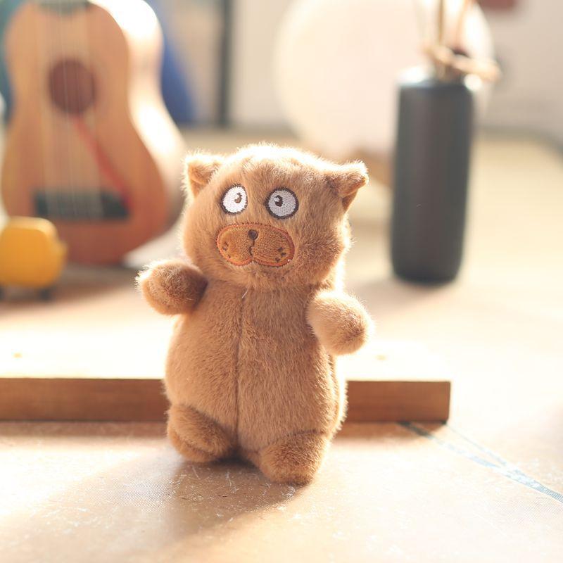 Cute Cute Kitten Pendant Plush Toy Doll Cartoon Bag Hanging Keychain Rag Doll Doll