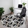 1pc Dachshund Pattern Chair Carpet for Office - Durable, Ideal for Chair Mats, Stylish & Functional Decorative Rug Yy260203066