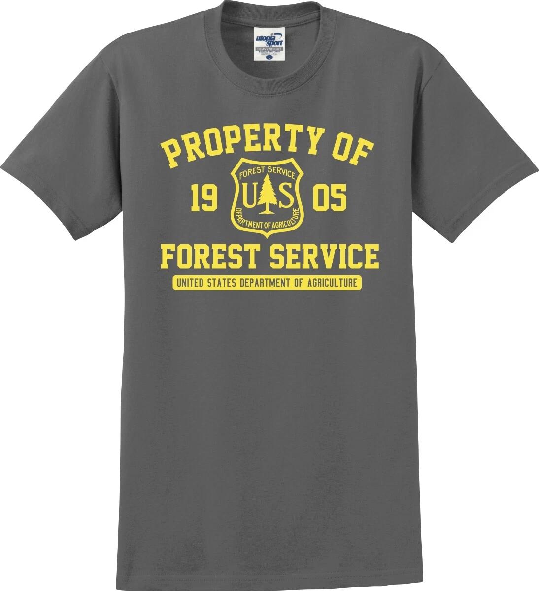 Property of US Forest Service US Department of Agriculture Unisex T shirt (S-5X) L