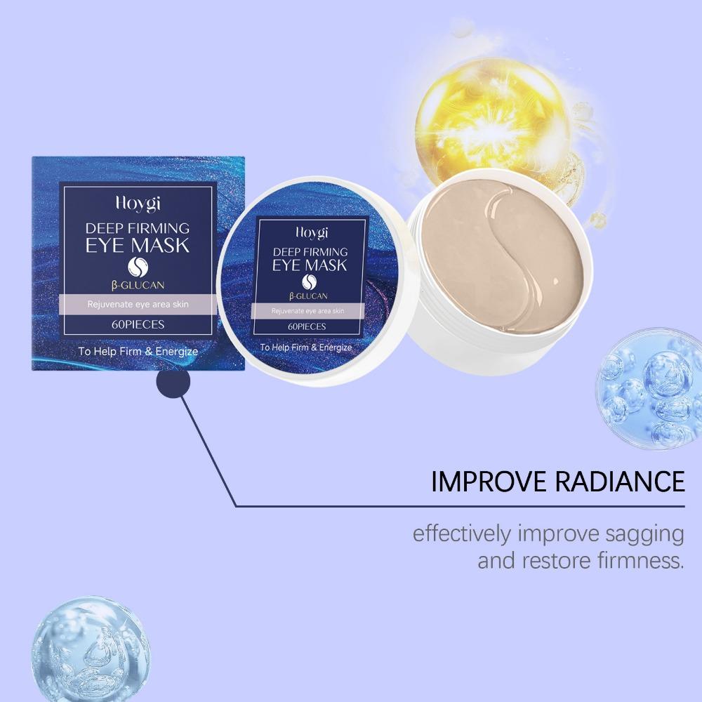 Hydratační a zpevňující oční maska pro šetrnou péči o pleť