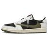 Travis Scott x  Air 1 Retro Low OG SP Olive Damen Sneaker Grün Sail University-Rot DZ4137-106