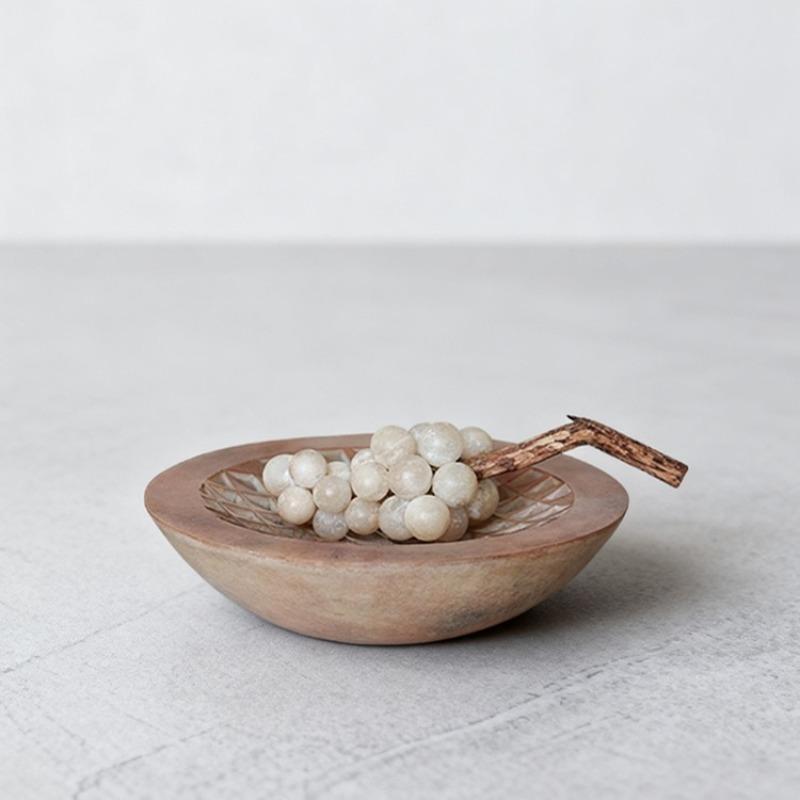 Luxury Fruit Bowls Decorative Fruits Plates Modern Living Room Tray Minimalist Aesthetic Restaurant Trays Table Decorations