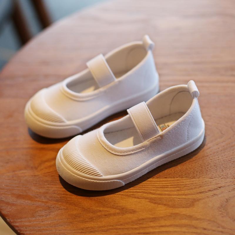 New Spring and Autumn Classmate Baby Canvas Shoes Children's Casual Shoes Fashion Boys and Girls Student Shoes