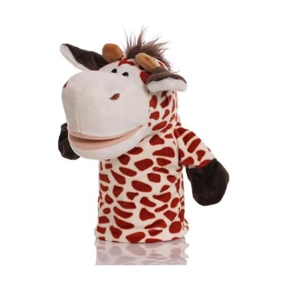 Puppet [Domestic inspection agency tested] Stuffed hand puppet (Giraffe)