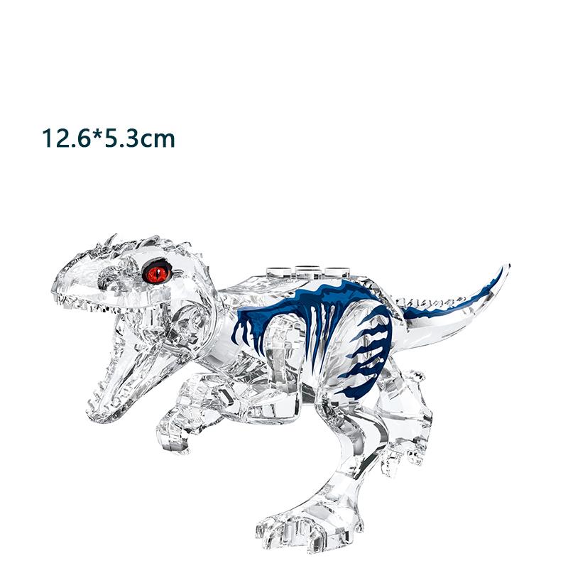 

Юрские динозавры Строительные блоки Индоминус Рекс Сделай сам Тираннозавр Фигурки Модели Детские игрушки Животные Рождественские подарки