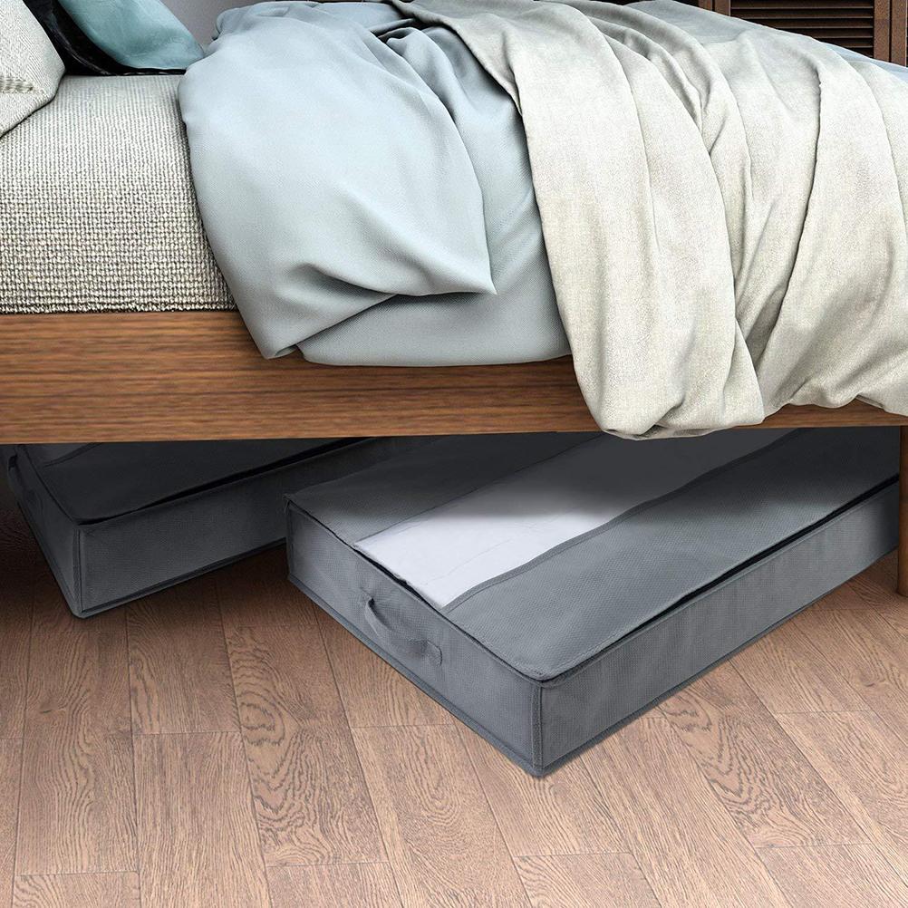 Bettwäsche Aufbewahrungstasche Bettdecken Aufbewahrungstaschen Unterbett Aufbewahrungstaschen Feuchtigkeitsdicht Faltbar Umzug Verpackungstasche