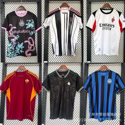 Men Women Soccer Jersey 2025 Inter Milan AC Juventus Roma Atalanta Lazio Bologna Football Shirt Sport Wear