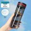 CHAHUA 470ml Plastic Travel Water Bottle