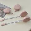 Heart Shape Tape Measure Flexible Ruler Portable Mini Ruler Wear Resistant Soft Leather Measuring Tape Durable Gauging Tools