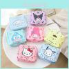 Kuromi Cartoon Travel Sanitary Napkin Bag With Polyester Material For Women And Onthego Use