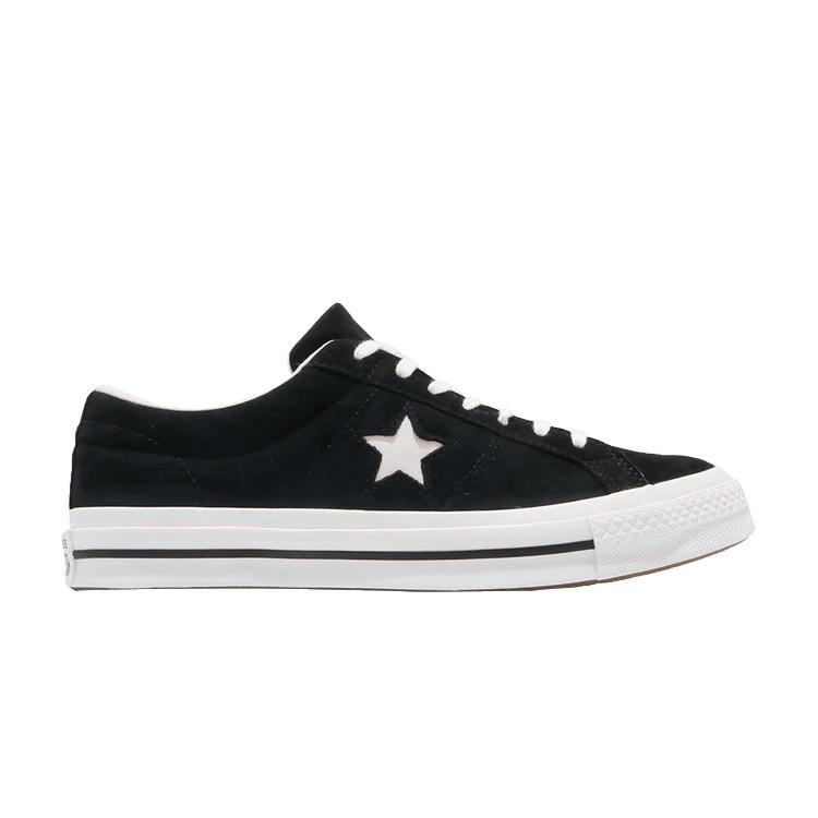 

Кроссовки Converse One Star Ox Black Egret Unisex Vintage-White 161588C