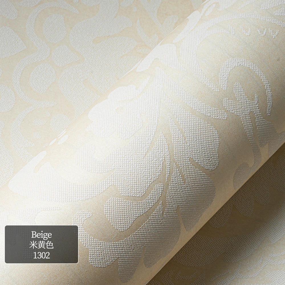 Netkané samolepicí tapety Evropský styl Velký květ Svislý pruh Domácí dekorace Tapeta Samolepicí