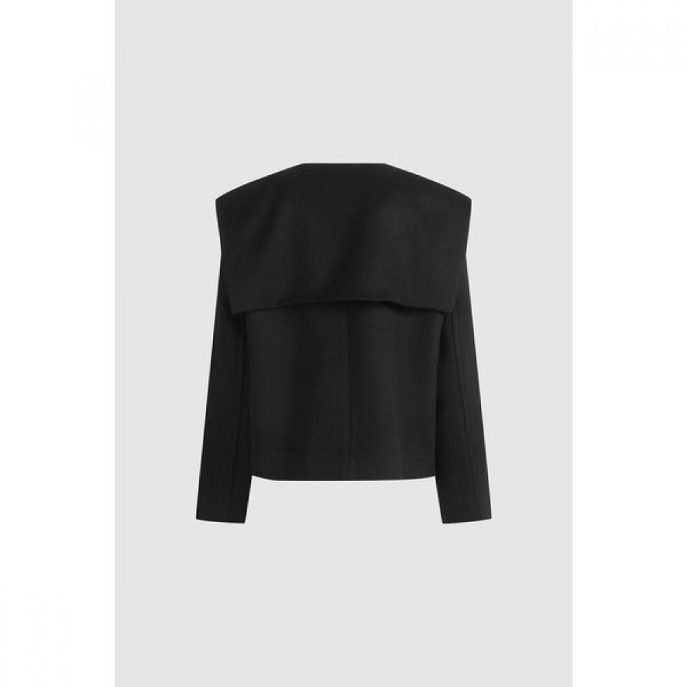 Lucky Chouette Sailor Collar Wool Coat Lqcaw25200