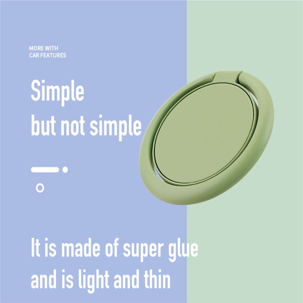 Ultra-Thin Car Holder Desktop Support Mobile Phone Stand Smartphone Bracket Finger Ring Holder