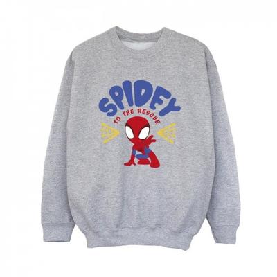 Çocuklar Örümcek Adam ve Muhteşem Arkadaşları Kurtarma Sweatshirt'ü