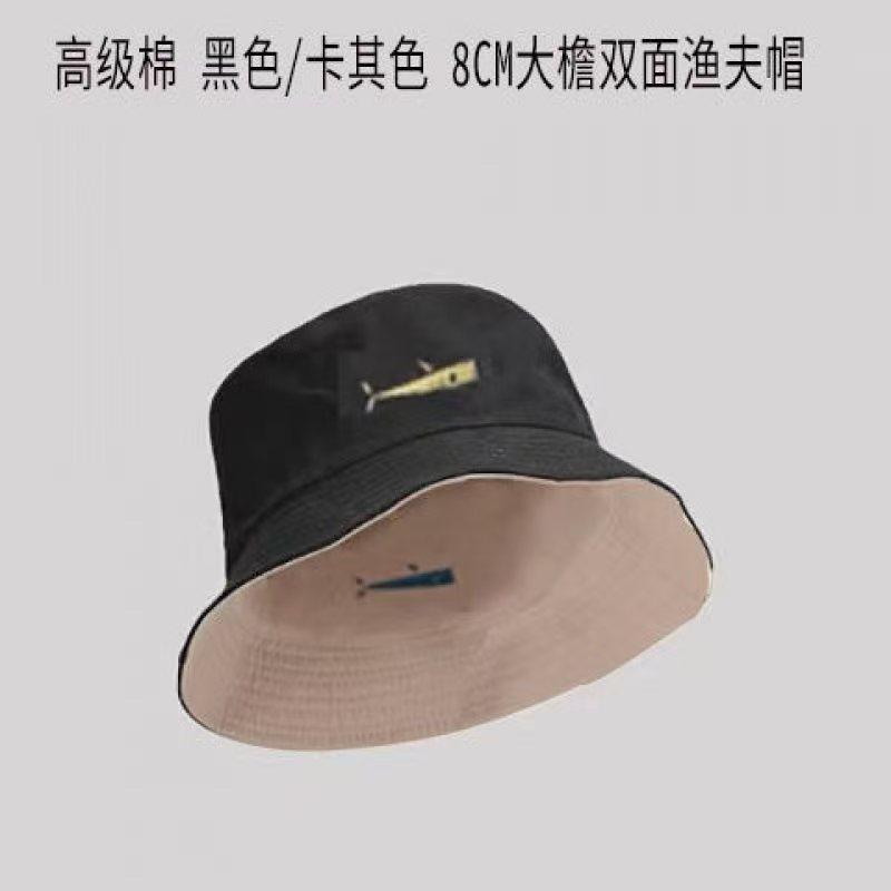 Hat autumn double-sided bucket hat women's spring summer sun hat Japanese new student basin hat cute
