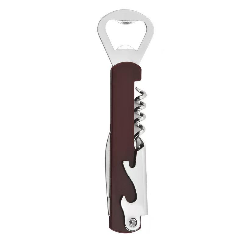 Compact Stainless Steel Seahorse Multi-functional Corkscrew & Wine Opener
