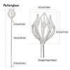Silver White Alloy Fairy Wands for Girl Princess Wands for Kids Angel Wand for Party Cosplay Costume Wedding Birthday Party 49cm