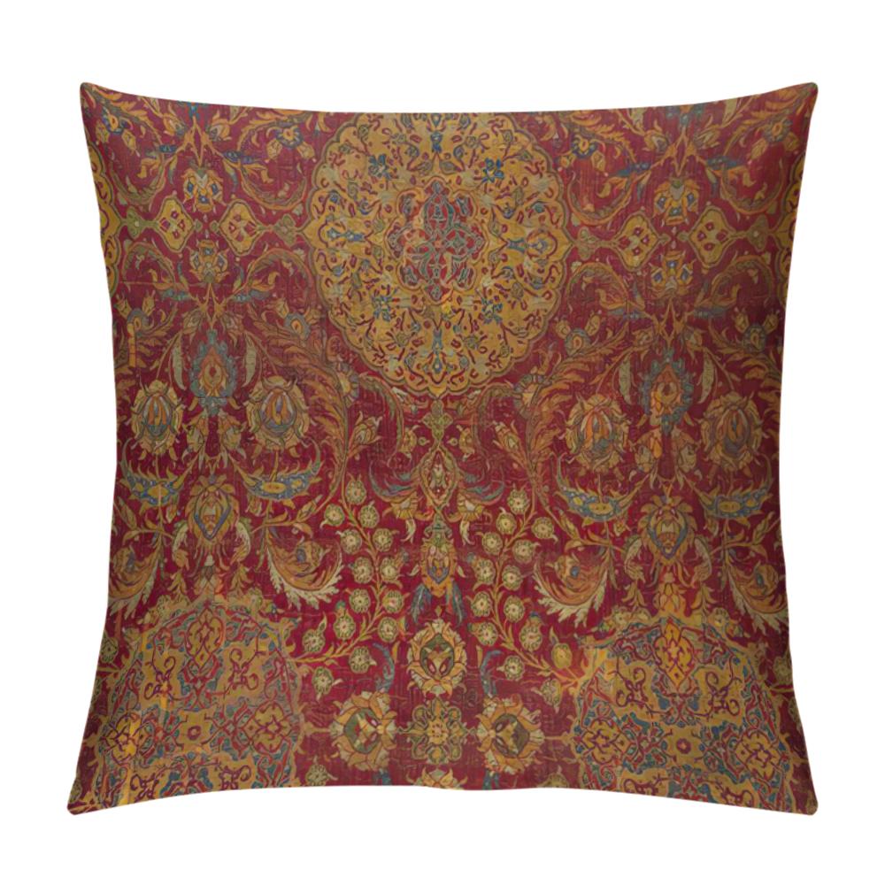Federa per Cuscino Stile Marocchino, Copricuscino Corto in Peluche 40X40 45X45 50X50 60X60, Decorazione per la Casa, Copricuscino Decorativo per Divano