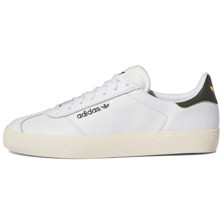 

adidas Gazelle ADV White Shadow Olive Unisex Sneakers Cloud-White GW3139 38