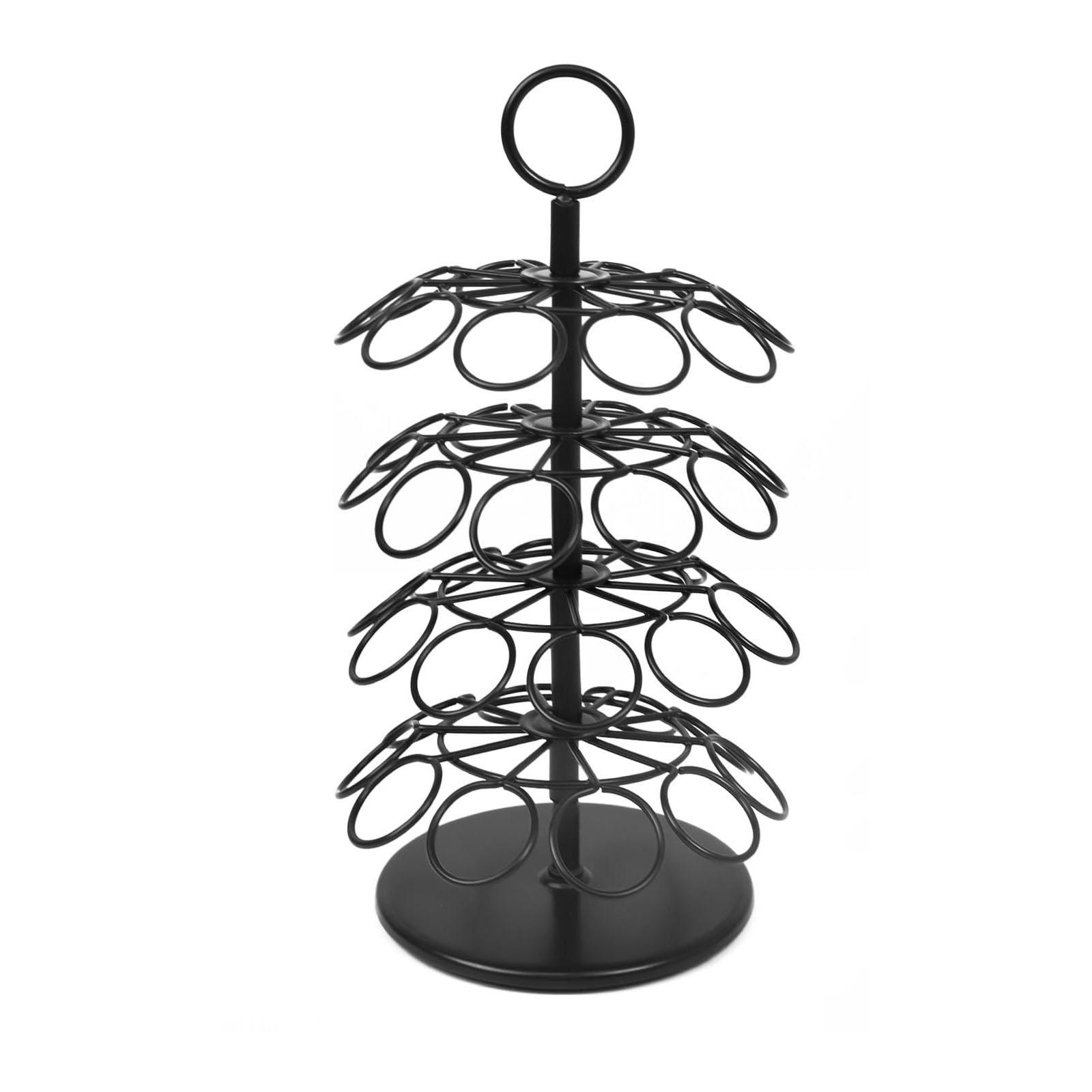 

Coffee Pod Holder, Coffee Pod Carousel Storage Organizer Stand (Capacity of 40 K Cup Pods) - Rotatable чёрный