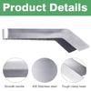 Stainless Steel Tree Spade Transplanter Heavy Duty Nursery Gardening Tool for Digging Moving Planting Shrubs Flowers