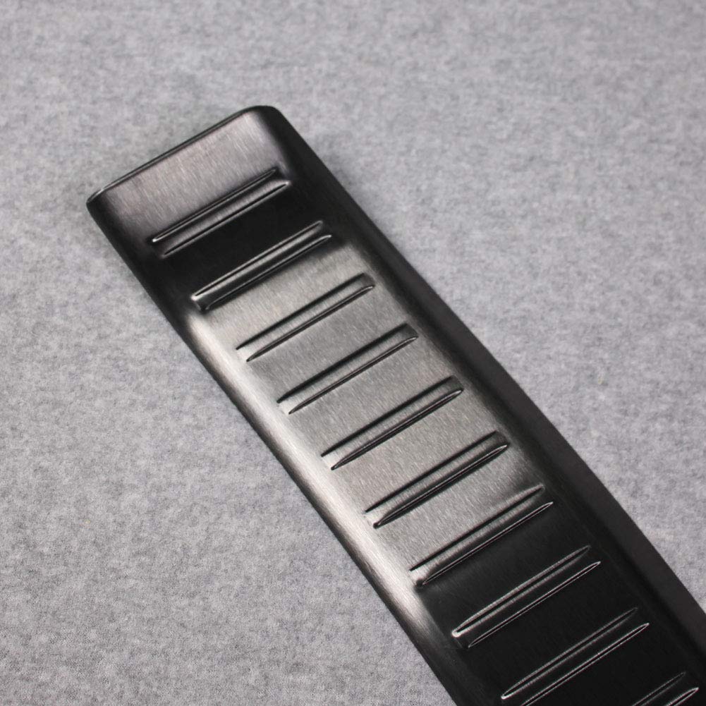 RUIQ Stainless Steel Interior Luggage Kicking Plate Rear Inner Scuff Guard Protective Designed Exclusively for the New Mazda DM Series Plate/Scuff