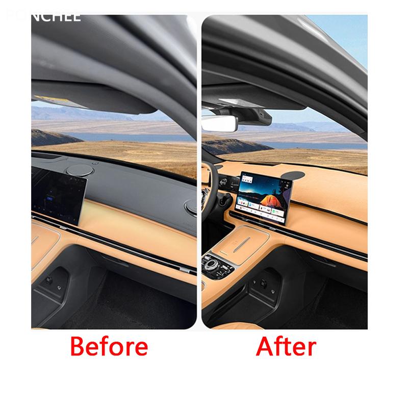 For Geely Galaxy Starship 7 EM-i 2025 Dashboard Sun and Light-blocking Pad Dirt-resistant Automobile Modification Supplies