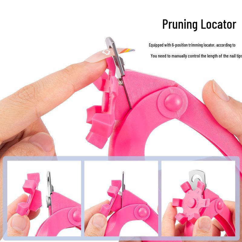 Multi-Functional U-Shaped Nail Clipper & Straight Scissors for Nail Art