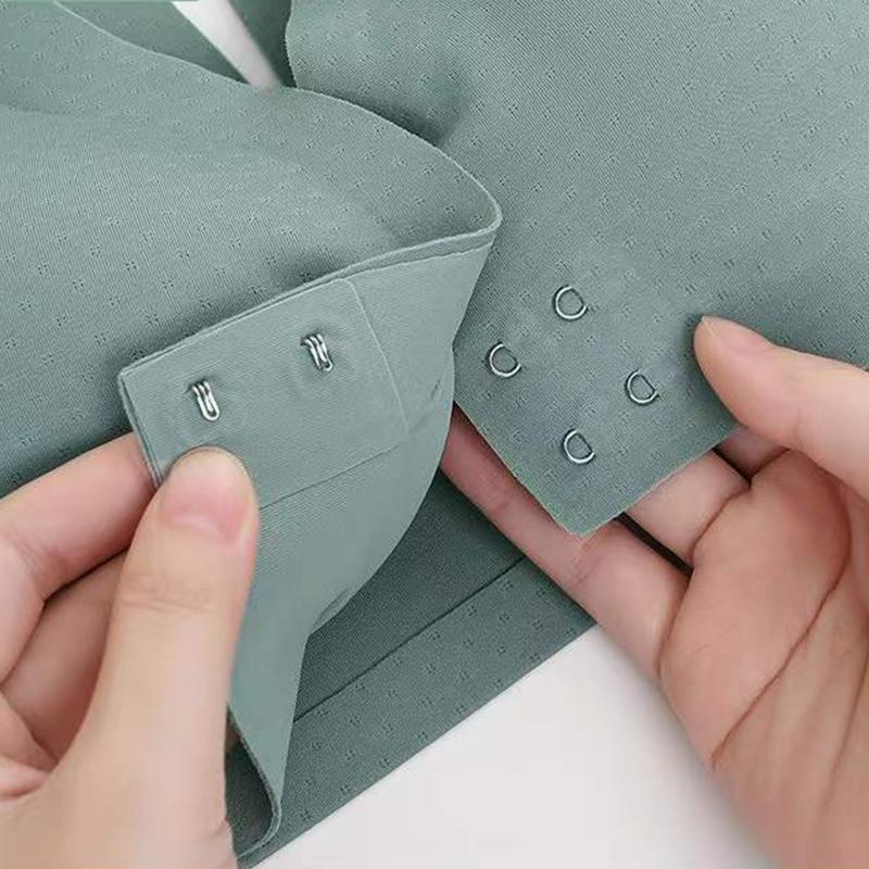 Damen BH Knopfleiste vorne Verstellbare Dessous Sexy Schöner Rücken Bequem Raffiniert Brust Sport-BH