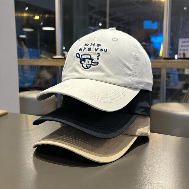 Style Embroidered Baseball Cap For Women With Sun Protection And Breathability