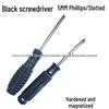 Black 5.0mm Phillips Screwdriver for Furniture and Appliance Repair